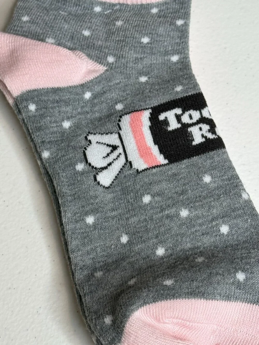 Tootsie Roll Pop 2 Pair Low Cut Ankle Socks Womens 4-10 Candy NWT